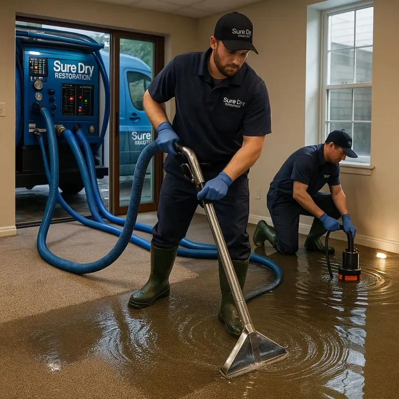Water Extraction and Removal process in Las Lomas, TX